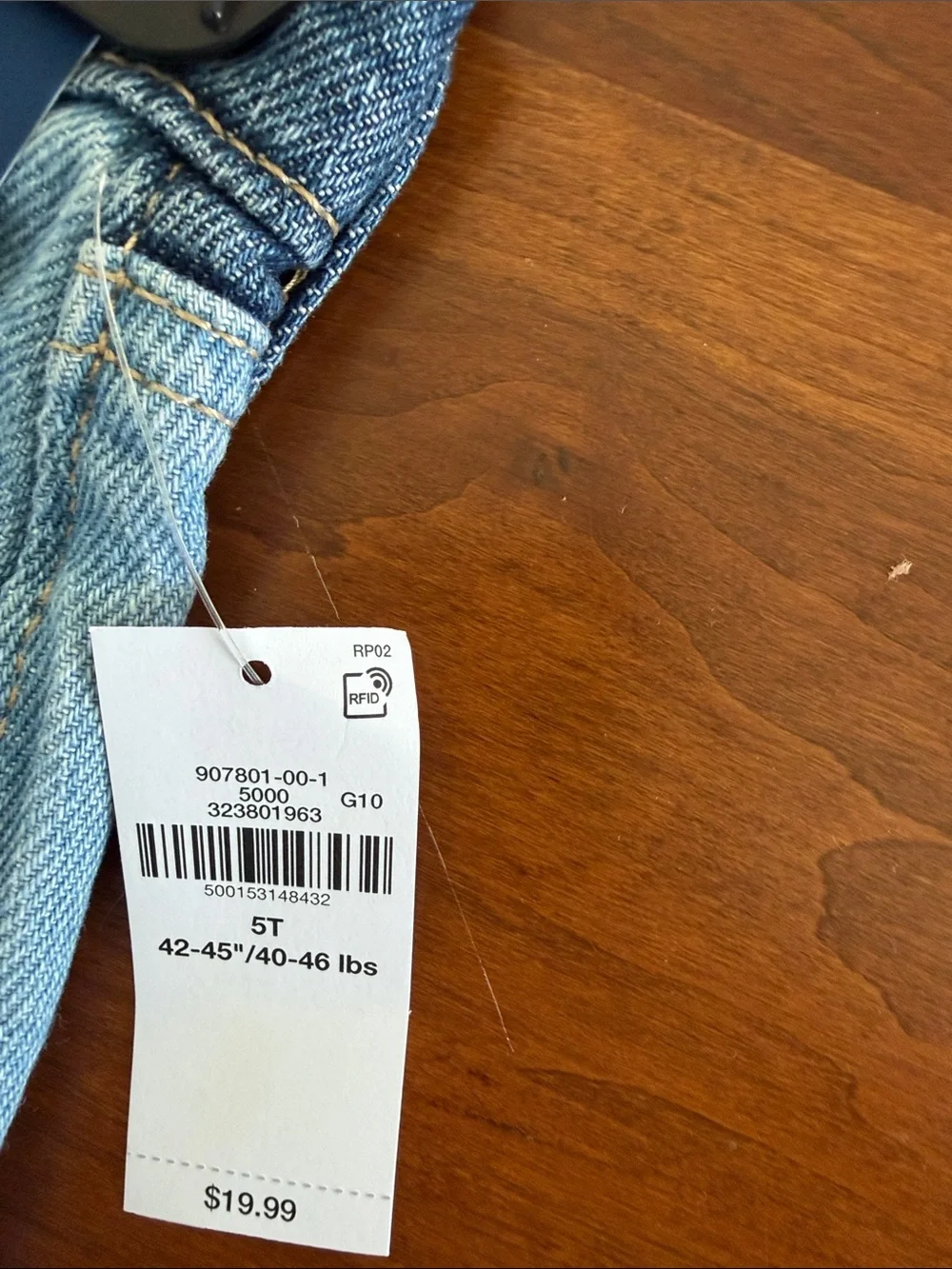 Old Navy Panelled Denim Mini Skirt in Light and Dark Blue